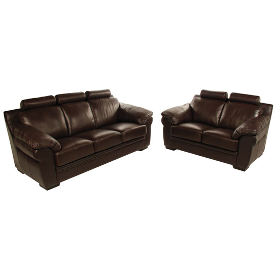 Katie 3+2 Seater Red Leather Sofa Katie 3+2 Seater Red Leather Sofa