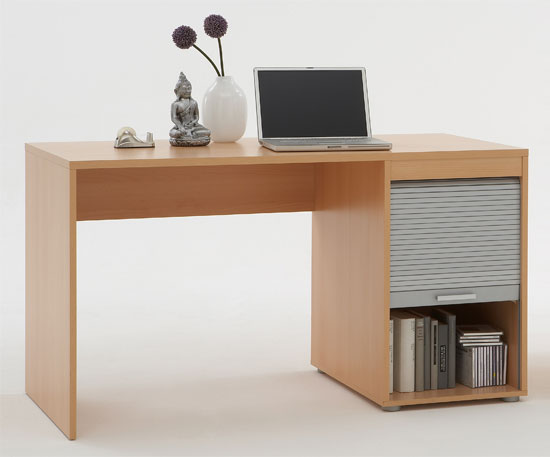 Profi66 Compact Beech Computer Desk