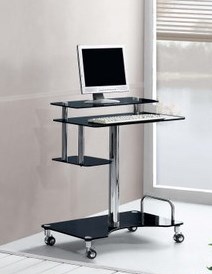 Roley Computer Desk (Black)