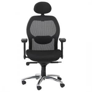 Premix Designer Mesh Home And Office Chair In Black - UK