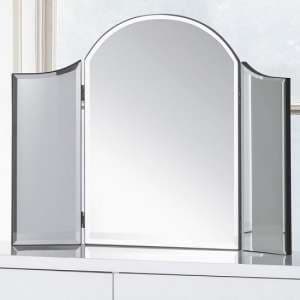 Cabriole Curved Dressing Table Mirror - UK