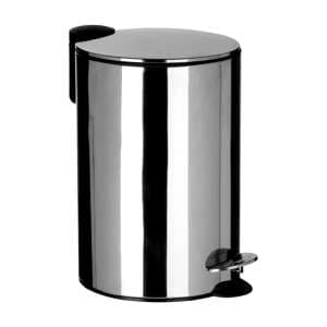 Avalon Stainless Steel 12 Litres Pedal Bin With Soft Close Lid - UK