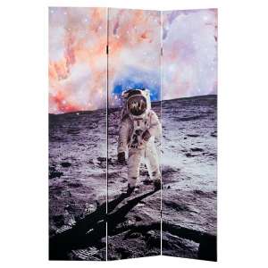 Barnt Space Man Double Sided Print Design Room Divider - UK