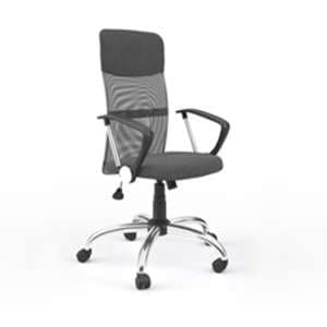Osterley Home Office Chair In Grey Mesh - UK