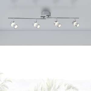 Bubbles LED 4 Lights Bathroom Spotlight In Chrome - UK