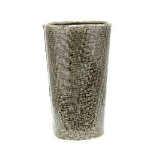 Cestina Ceramic Small Decorative Vase In Antique Green - UK