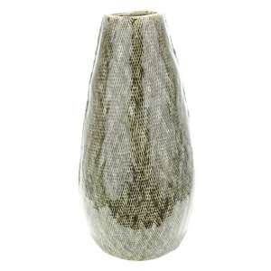 Cestinia Ceramic Large Decorative Vase In Antique Green - UK