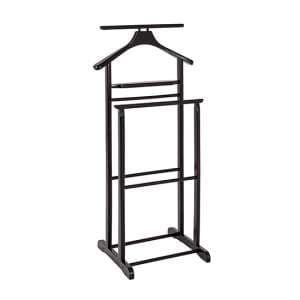 Clarkdale Wooden Valet Stand In Tobacco - UK