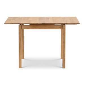 Calliope Wooden Extending Dining Table In Oiled Oak Finish - UK