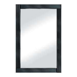 Black Panel 120x80 Large Mirror - UK