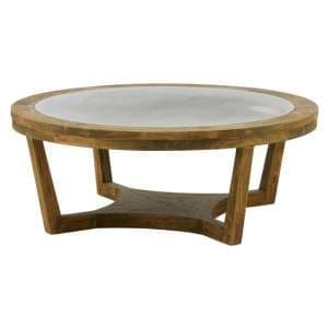 Mardeka Wooden Coffee Table In Natural - UK