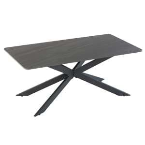 Marion Sintered Stone Coffee Table In Sand Black - UK