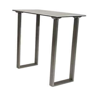 Rocca Ceramic And Glass Console Table With Steel Base - UK