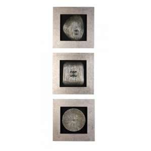 Versity Poly Picture Wooden Wall Art In Silver Wooden Frame - UK