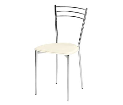 Cucina Diner/Dining Chair in Cream Faux Leather