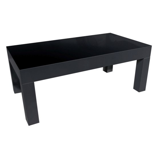 Moda Black Hi Gloss Coffee table, 2401864