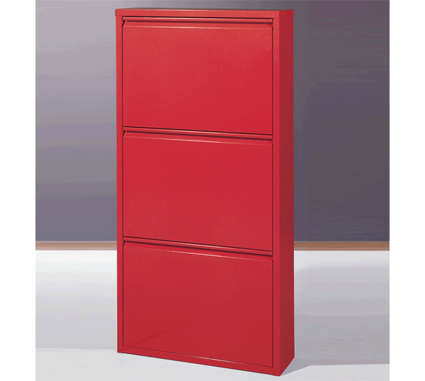 Shoe Storage Cabinets (5206-118 Red)