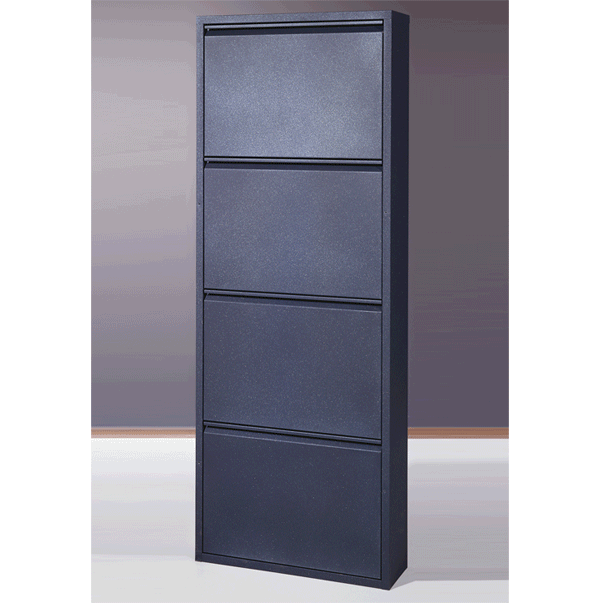 Shoe Cabinets, 4 Tier (Anthracite 5207-58)