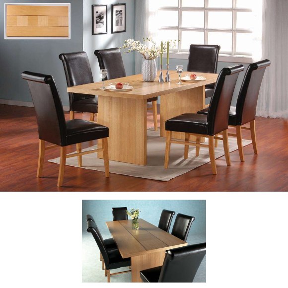 Astoria Dining Set with 6 Dining Chairs