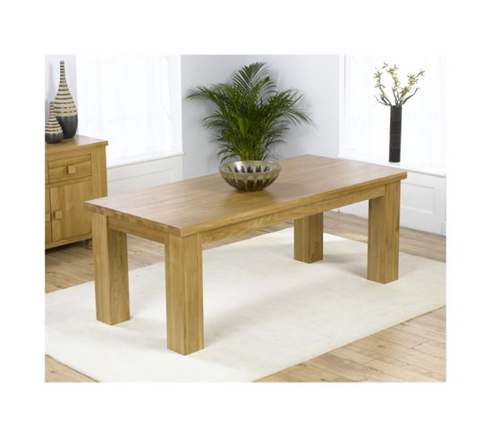 Daniela Solid Oak Dining Table