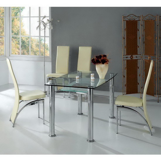 Briano Dining Set 4 Chairs