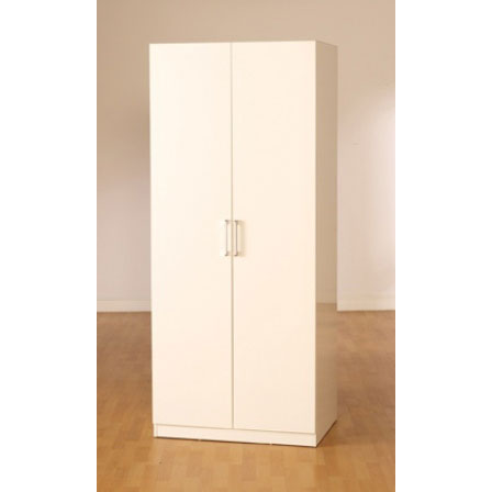 Charisma Hi-Gloss White 2 Door Wardrobe