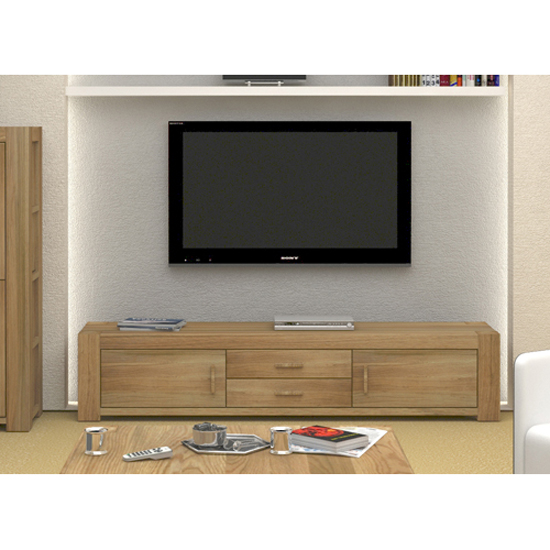 Wood Widescreen Television Cabinet (With Doors) - Buy Modern Wooden TV 
