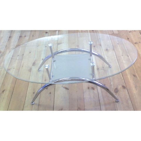 Clear Glass Coffee Table, 3812