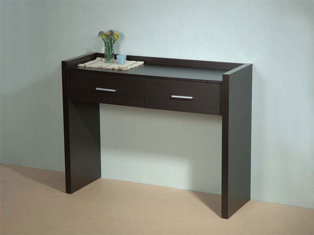 Denver Two (2) Drawer Dressing Table - Expresso Brown