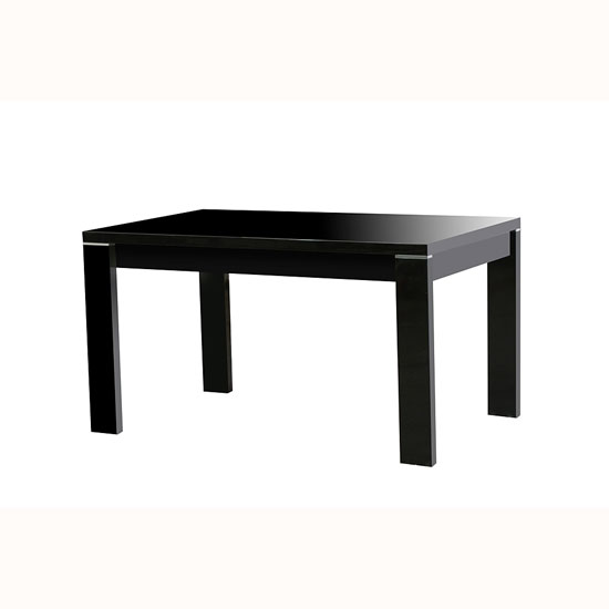 Modern High Gloss Black Dining Table Only eBay