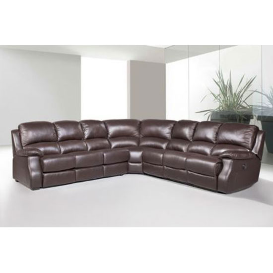 Diego Bonded Leather Corner Sofa Corner Leather Sofas