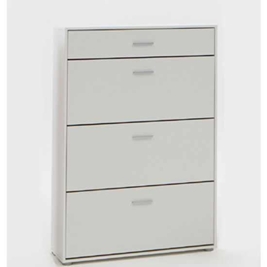 Grande Wooden Shoe in White