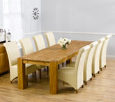 8 Seater Wooden Dining Table Set