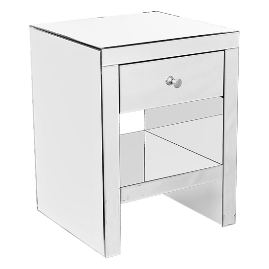 Mirrored Chest of 3 drawers, 2401376 Buy Modern Bedside
