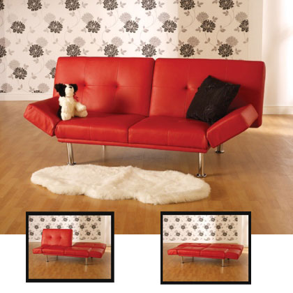 Leather Sectionals on Ivory Beige Red Chocolate Or Black Luxury Bonded Leather
