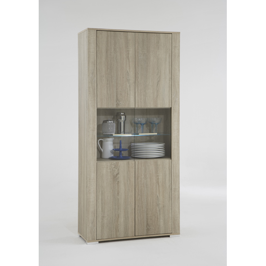 Tavola 3 Eiche Display Cabinet 520-003