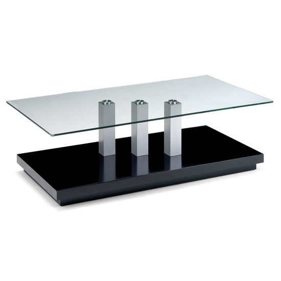 Tokyo Rectangle Clear Glass Coffee Table