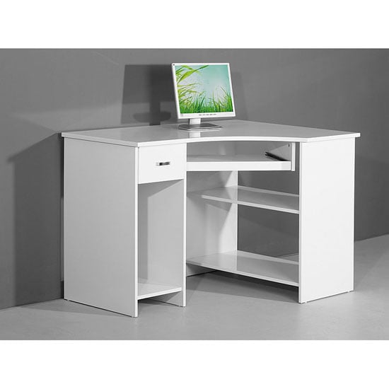 computer desk white