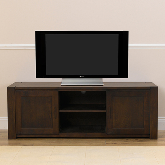 dark wood unit