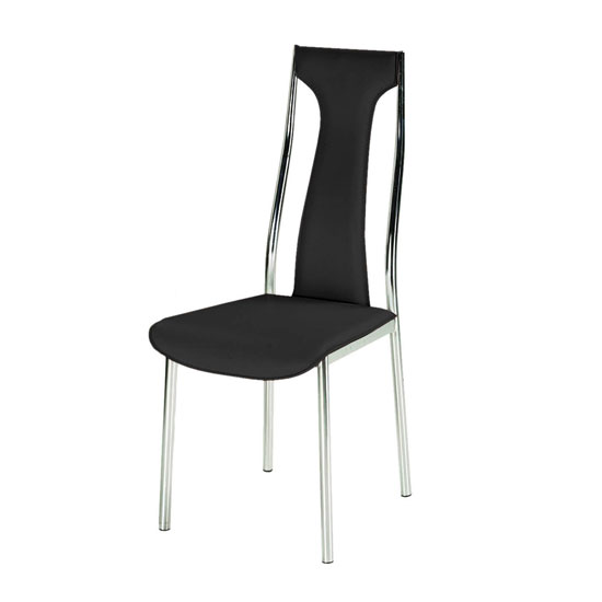 Ammarah Black Dining Chair