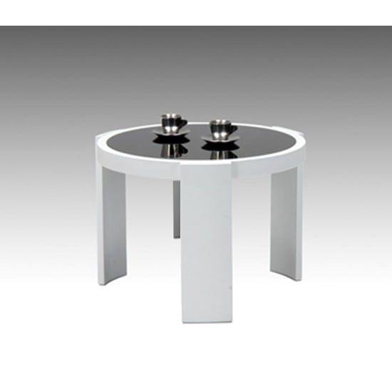 High Gloss Side Lamp Tables Furniture in Fashion