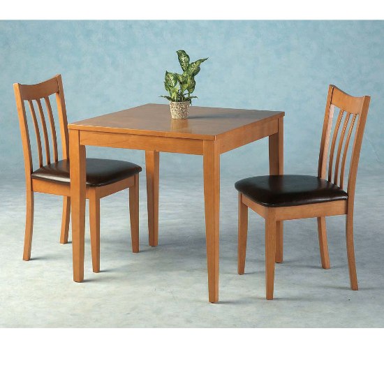 Arran Wooden Dining Table + 2 Chairs