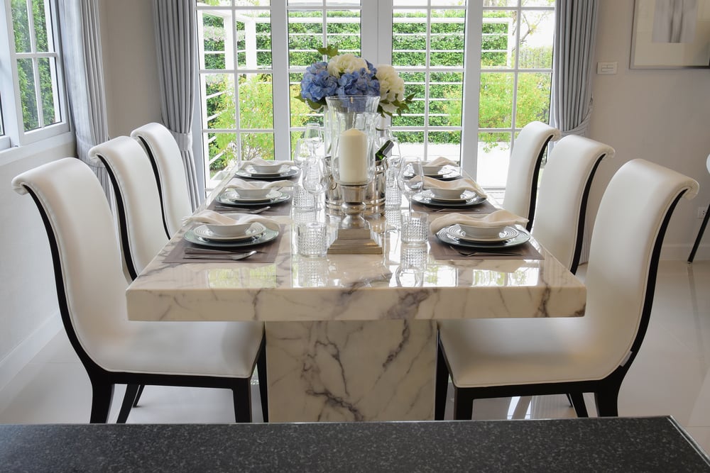 Popular dining table and chairs