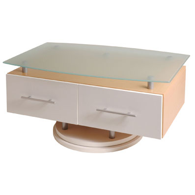 Pedestal Beech TV/HiFi Stand, 36351