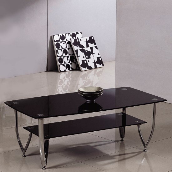 Loop Black Coffee Table