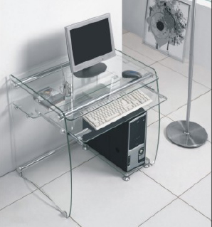 Computer Desk Glass