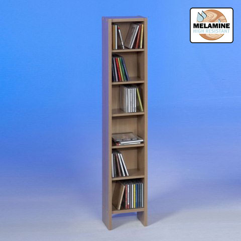 CD/DVD Storage Tower in Walnut, Hallo1