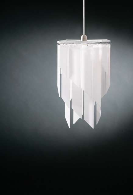 White acryllic laser cut shade, 2501105