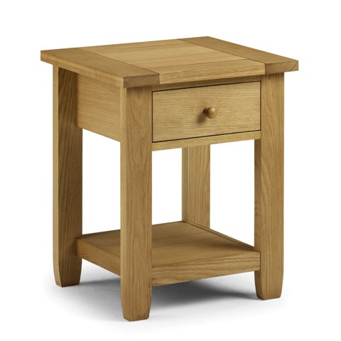  Bedroom Furniture on Lyndhurst Real Oak Bedside Cabinet Features  Single Drawer Real Oak