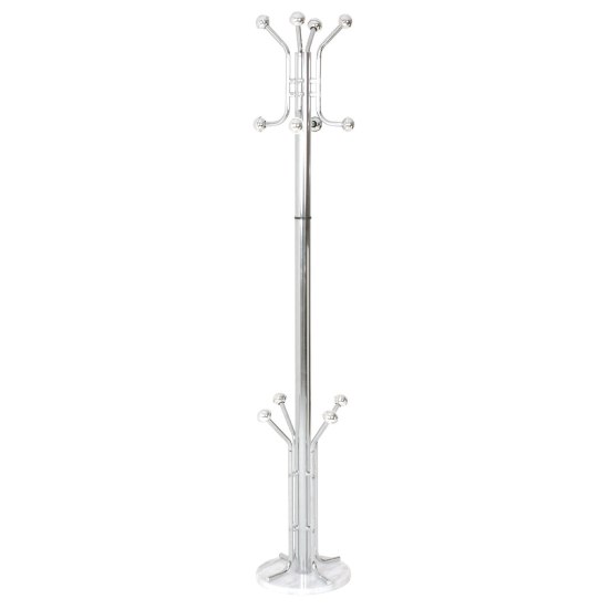 Herkules Coat/Hat Stand in Chrome